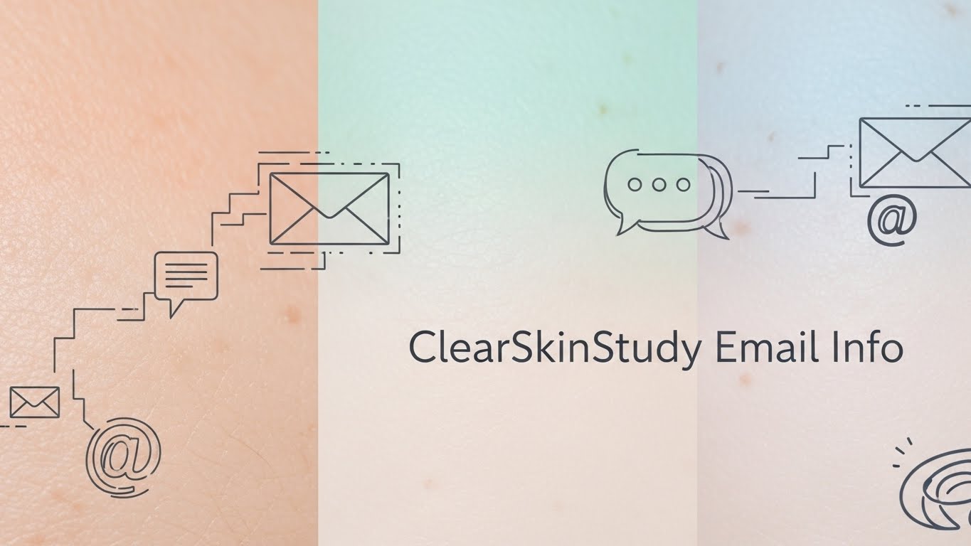 ClearSkinStudy Email Info
